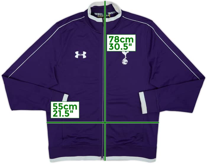 2015-16 Tottenham Under Armour Track Jacket - 6/10 - (XL)