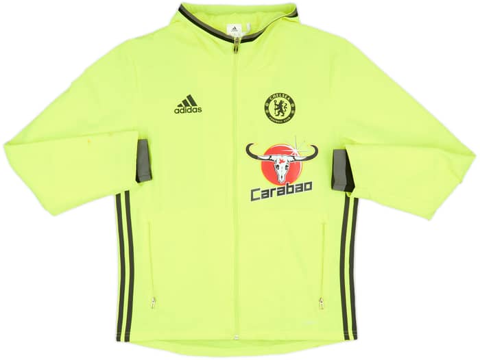 2016-17 Chelsea adidas Hooded Track Jacket - 5/10 - (M)