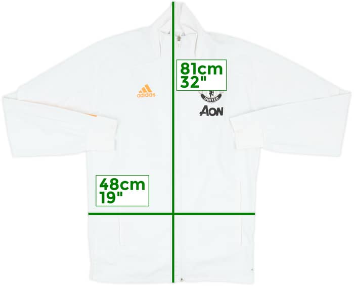 2020-21 Manchester United adidas Track Jacket - 7/10 - (S)