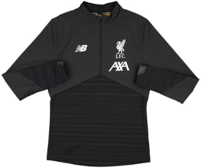 2019-20 Liverpool New Balance 1/4 Zip Drill Top - 8/10 - (S)