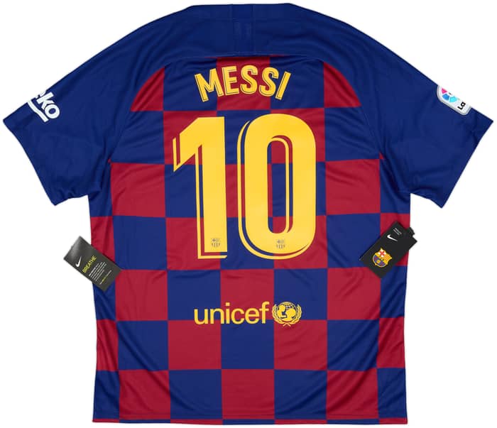 2019-20 Barcelona Home Shirt Messi #10 (XL)