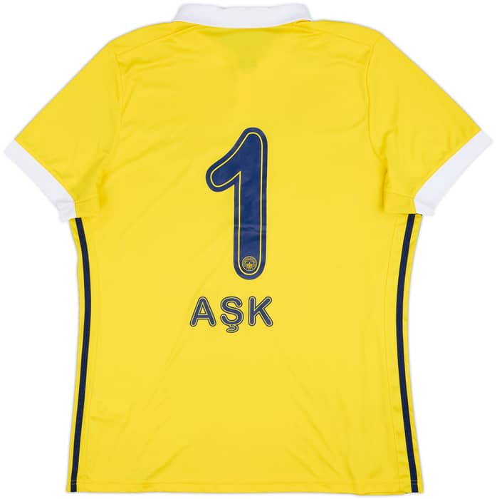 2017-18 Fenerbahce Away Shirt Ask #1 - 8/10 - (XL)