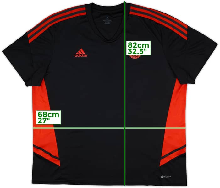 2022-23 Bayern Munich adidas Training Shirt Team - 7/10 - (3XL)