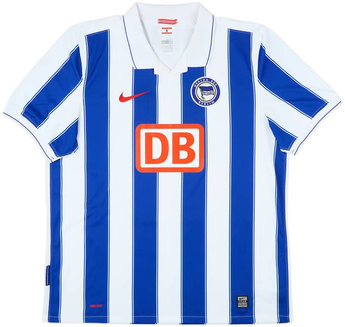 2009-10 Hertha Berlin Home Shirt - 9/10 - (XL)