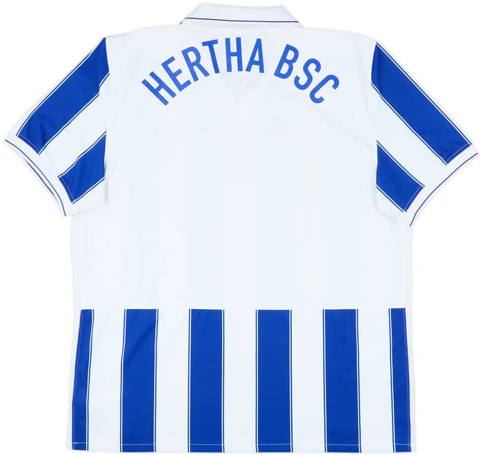 2009-10 Hertha Berlin Home Shirt - 9/10 - (XL)