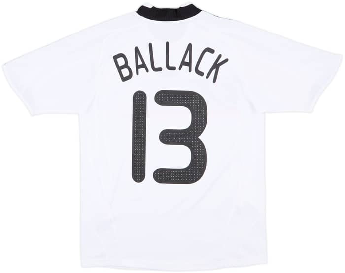 2008-09 Germany Home Shirt Ballack #13 - 7/10 - (L.Boys)