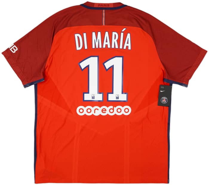 2016-17 Paris Saint-Germain Authentic Away Shirt Di Maria #11 (XXL)