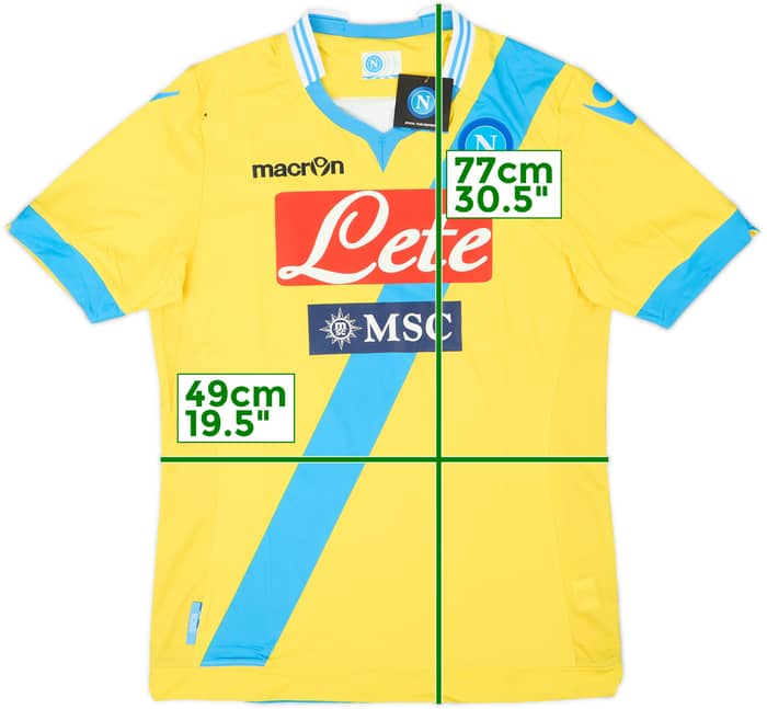 2013-14 Napoli Third Shirt (XXL)