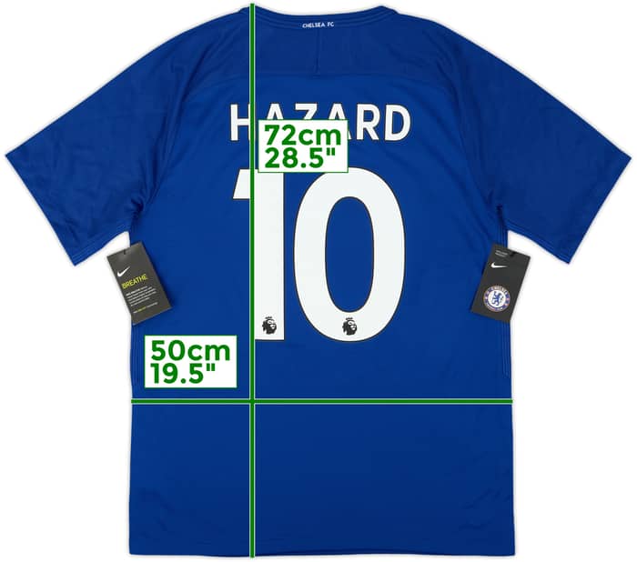 2017-18 Chelsea Home Shirt Hazard #10 (M)