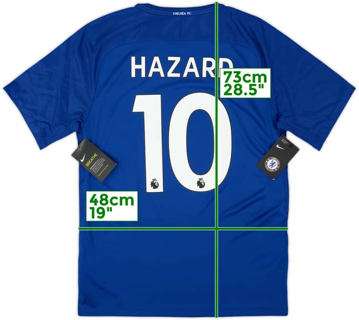 2017-18 Chelsea Home Shirt Hazard #10 (M)