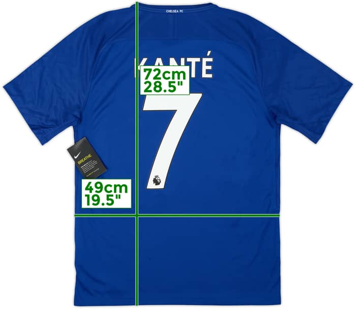 2017-18 Chelsea Home Shirt Kante #7 (M)