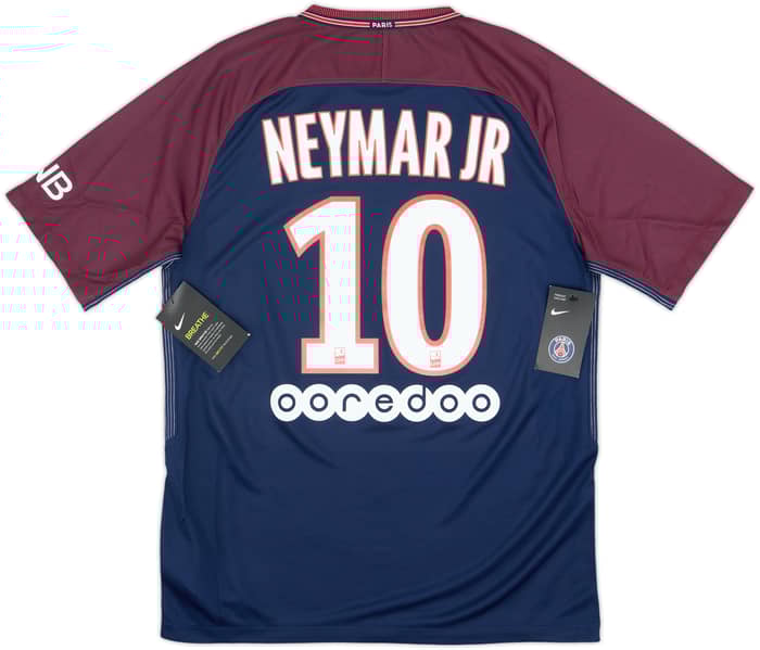 2017-18 Paris Saint-Germain Home Shirt Neymar Jr #10 (M)