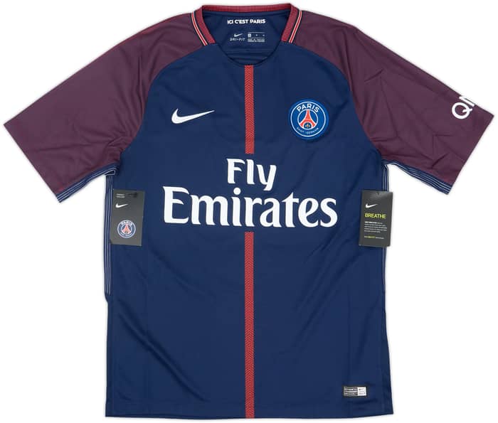 2017-18 Paris Saint-Germain Home Shirt Neymar Jr #10 (M)
