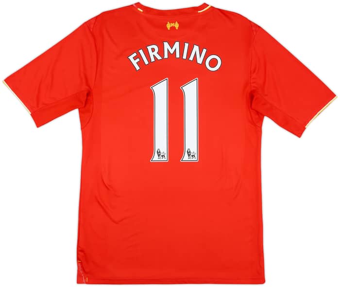 2015-16 Liverpool Home Shirt Firmino #11 - 7/10 - (M)