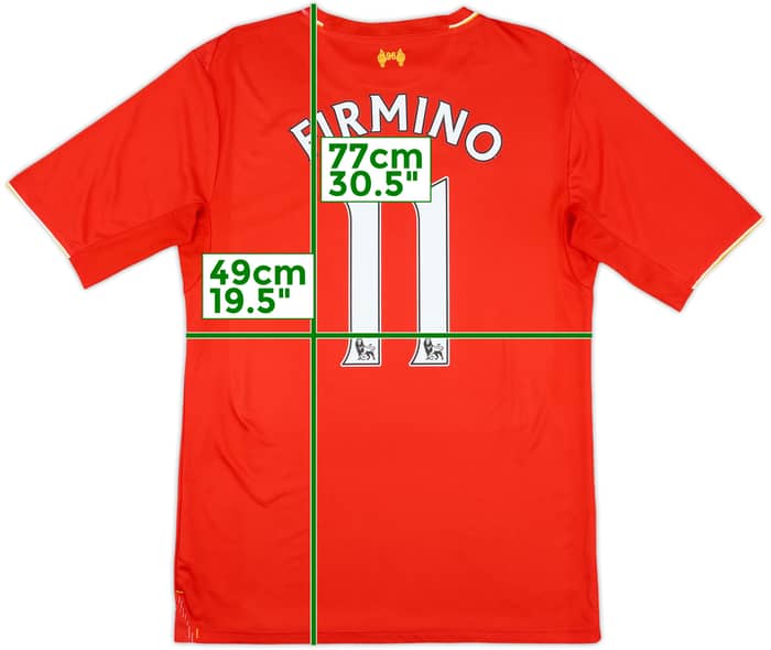 2015-16 Liverpool Home Shirt Firmino #11 - 7/10 - (M)