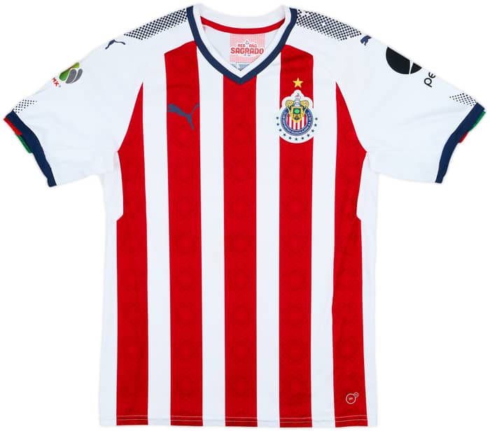2017-18 Chivas Guadalajara Home Shirt - 6/10 - (M)
