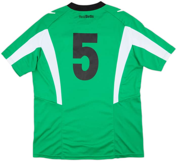2012-13 Real Betis Away Shirt #5 - 9/10 - (M)