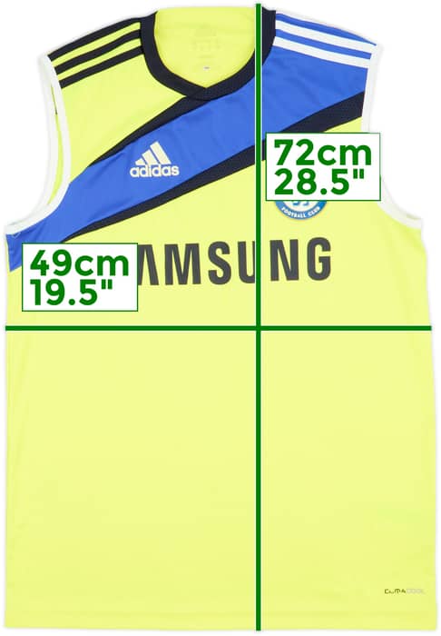 2009-10 Chelsea adidas Training Vest - 5/10 - (M)