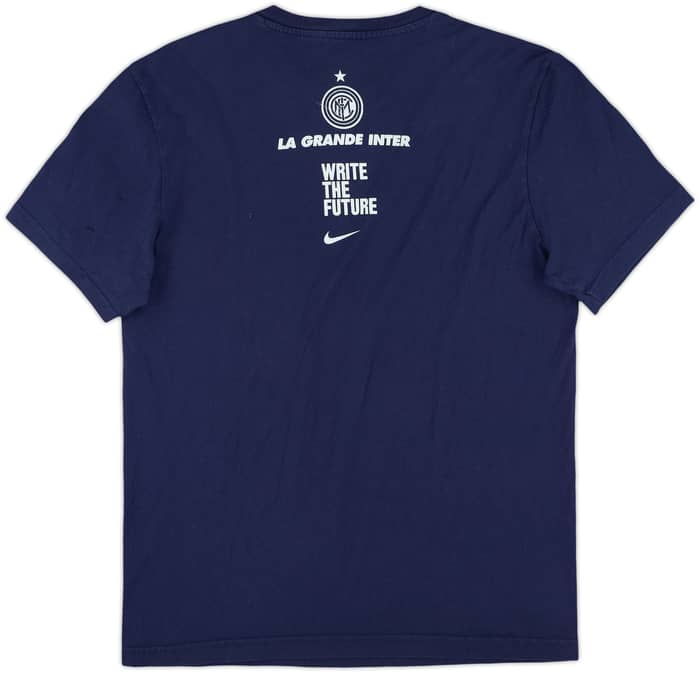 2010-11 Inter Milan Nike Cotton Tee - 8/10 - (M)