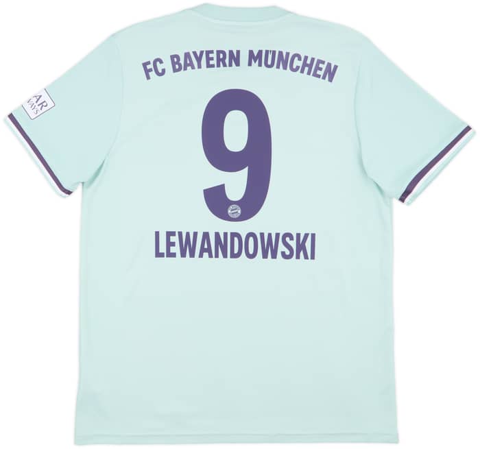 2018-19 Bayern Munich Away Shirt Lewandowski #9 - 9/10 - (L)