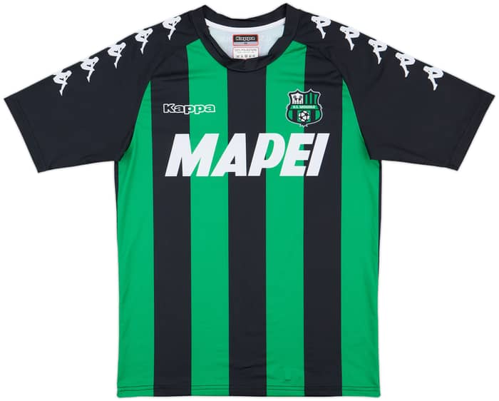 2017-18 Sassuolo Basic Home Shirt - 10/10 - (M)