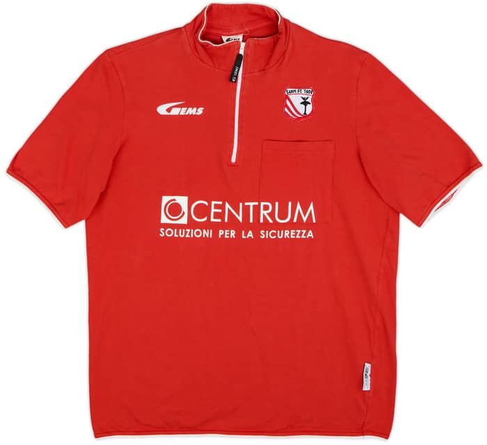 2009-10 Carpi Gems 1/4 Zip Polo Shirt - 7/10 - (XL)