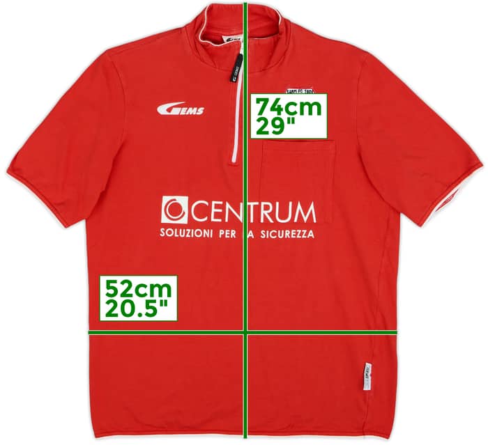 2009-10 Carpi Gems 1/4 Zip Polo Shirt - 7/10 - (XL)