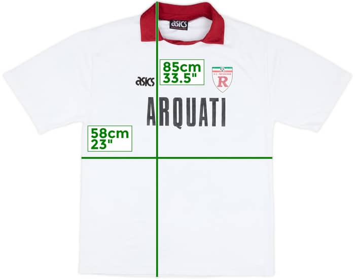 1991-92 Reggiana Match Issue Away Shirt #13