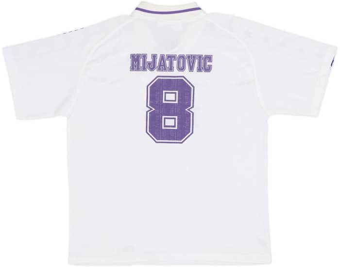 1996-97 Real Madrid Taquy Home Shirt Mijatovic #8 - 6/10 - (M.Boys)