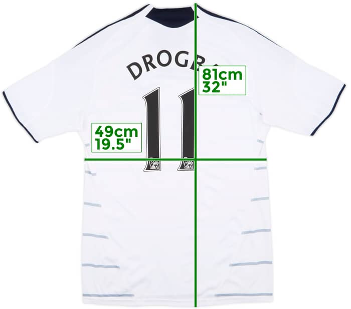2009-10 Chelsea Third Shirt Drogba #11 - 8/10 - (M)