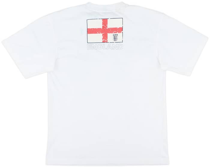 2001-02 England Umbro Cotton Tee - 4/10 - (M)