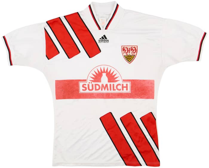 1995-96 Stuttgart Home Shirt - 6/10 - (M)