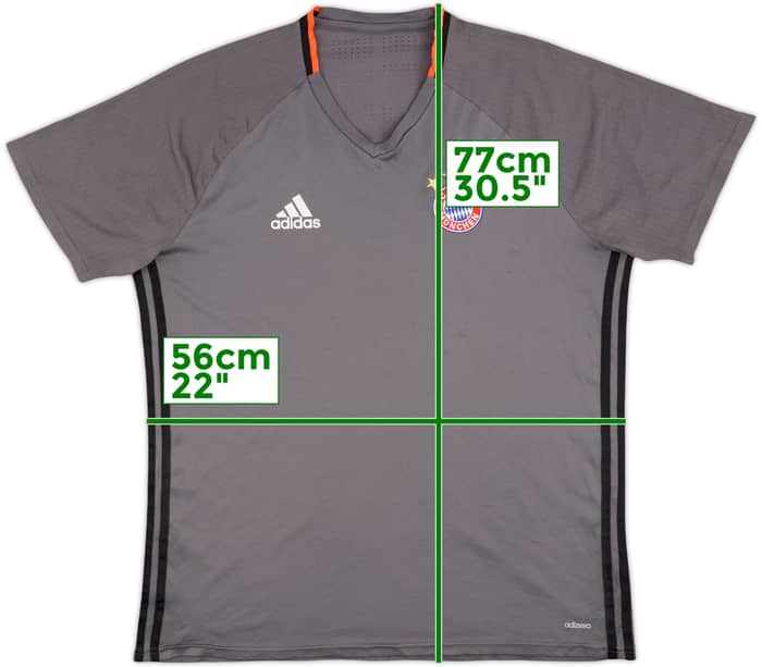 2016-17 Bayern Munich adidas Training Shirt - 5/10 - (XL)