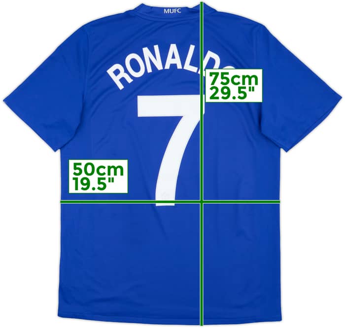 2008-09 Manchester United Third Shirt Ronaldo #7 - 5/10 - (M)