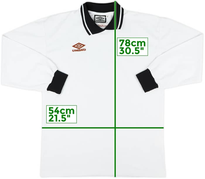 1998-99 Umbro Template Training L/S Shirt - 8/10 - (S)