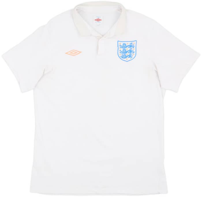 2009-10 England Home Shirt - 4/10 - (M)