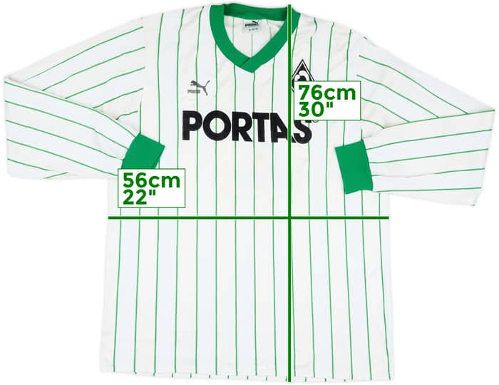 1987-88 Werder Bremen Match Issue Home L/S Shirt #2