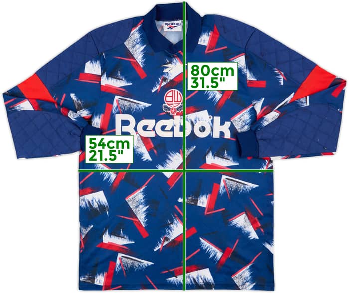 1993-95 Bolton GK Shirt - 5/10 - (L)