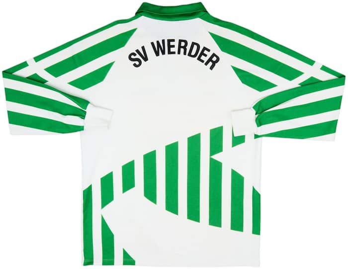 1994-95 Werder Bremen Home L/S Shirt - 6/10 - (L)