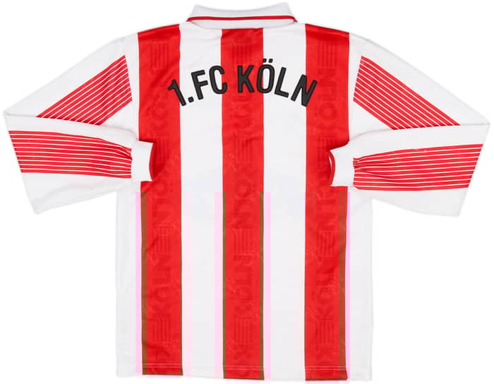 1995-96 FC Koln Home L/S Shirt - 7/10 - (XL.Boys)