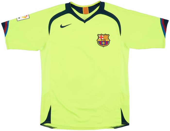 2005-06 Barcelona Away Shirt Ronaldinho #10 - 8/10 - (S)