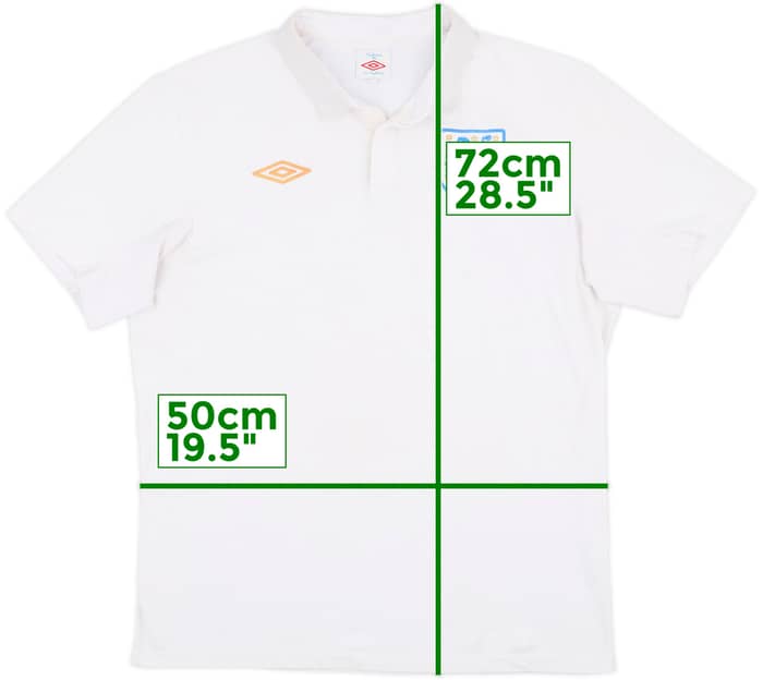 2009-10 England Home Shirt - 4/10 - (L)