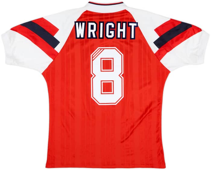 1992-94 Arsenal Home Shirt Wright #8 - 7/10 - (M)