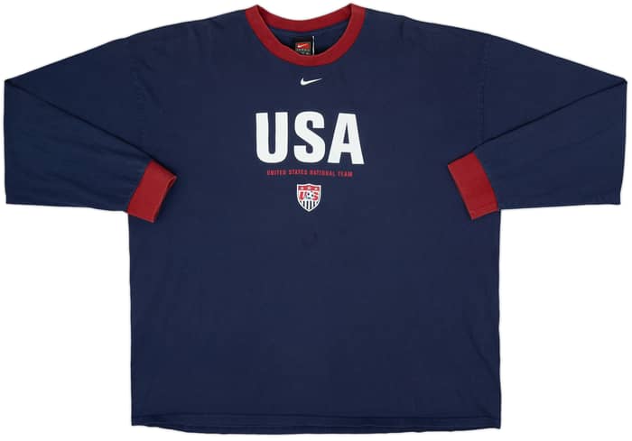 2008-09 USA Nike Graphic L/S Tee Adu #11 - 6/10 - (XL)