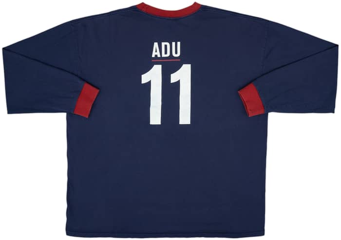 2008-09 USA Nike Graphic L/S Tee Adu #11 - 6/10 - (XL)