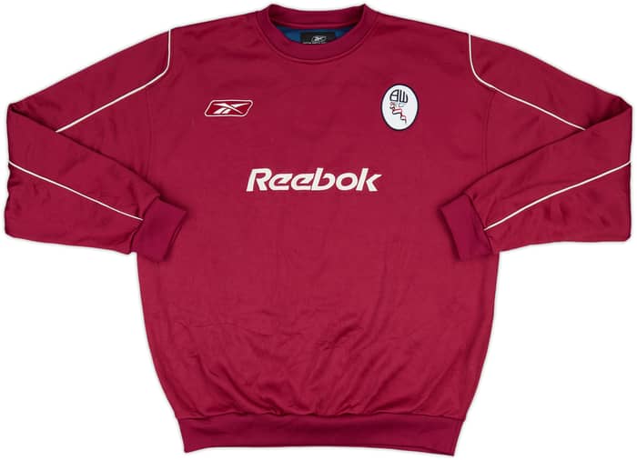 2003-04 Bolton Reebok Sweat Top - 8/10 - (M)