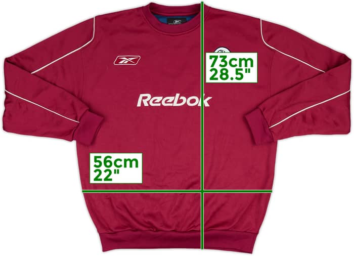 2003-04 Bolton Reebok Sweat Top - 8/10 - (M)
