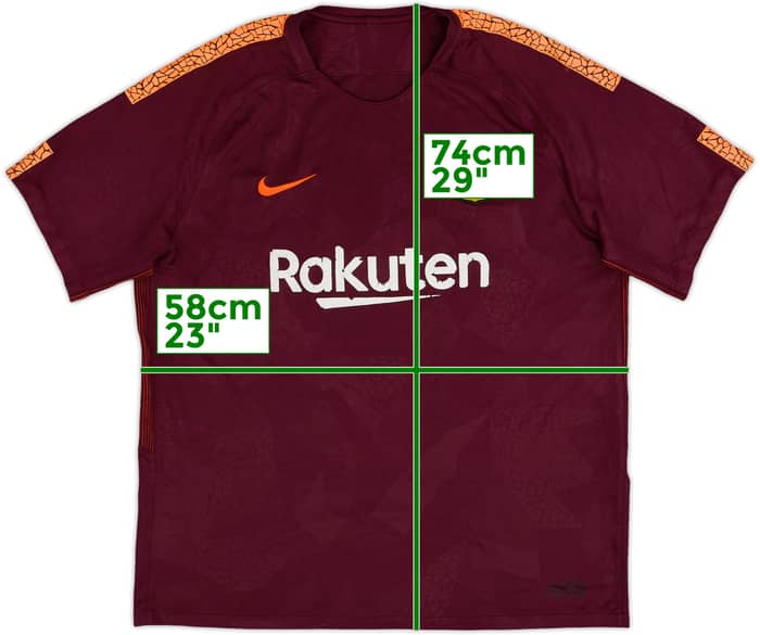 2017-18 Barcelona Third Shirt - 5/10 - (XL)