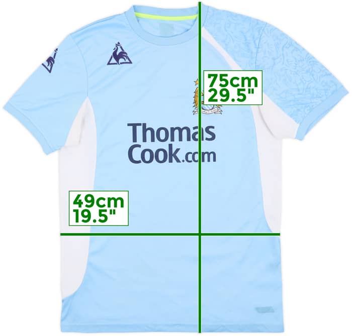 2008-09 Manchester City Le Coq Sportif Training Shirt - 7/10 - (M)