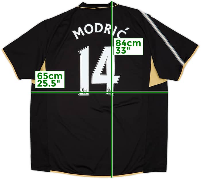 2008-09 Tottenham Third Shirt Modric #14 - 6/10 - (XXL)